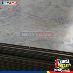 PLAT ESER HITAM 1,20 M X 2,4 M 0,75 MM