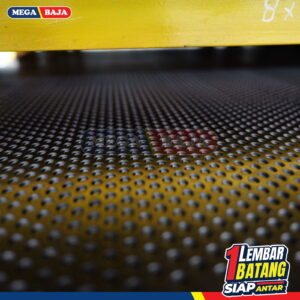 Plat Lobang 1,2X2,4X0,8mm 5mm