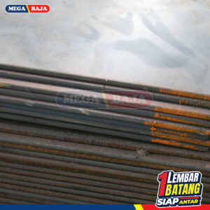 PLAT ESER HITAM 1,20 M X 2,4 M 8,70 MM