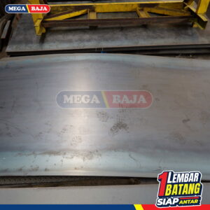 PLAT ESER HITAM 1,20 M X 2,4 M 9,80 MM
