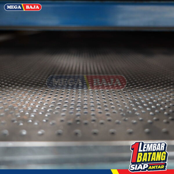 Plat Lobang Hexagonal 1,2X2,4X1,1mm 6mm