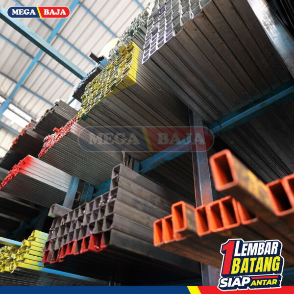 HOLLO HITAM 75 X 150 X 6 5,8MM