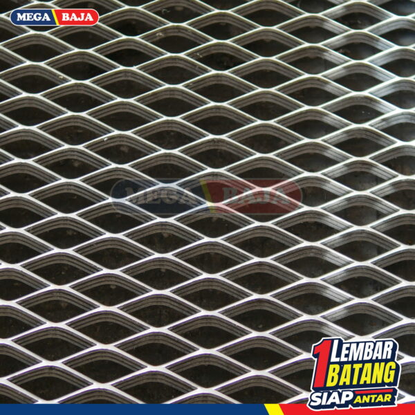 PLAT LOBANG 1,2X2,4X1mm 2mm