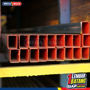 Hollo Hitam 100 mm X 100 mm X 6.000 mm | 3,00 mm