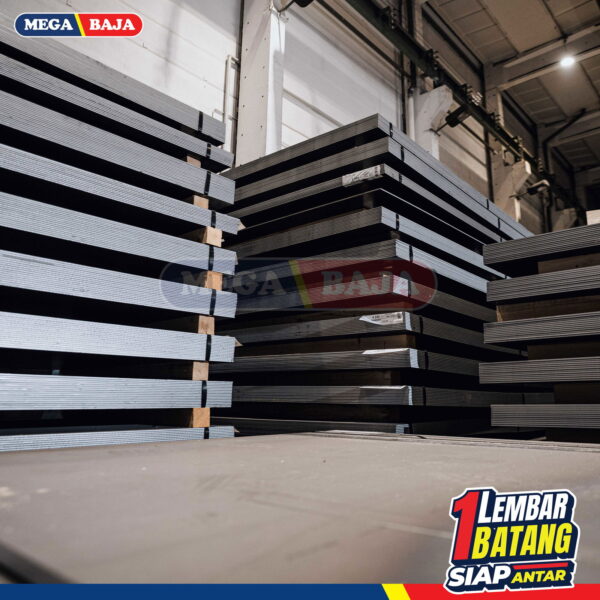 Plat Kapal 5 FT X 20 FT | Grade Merah