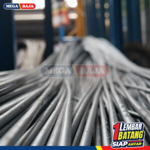 Besi Beton KS Polos 8 mm X 12 M | Lurus TP 280