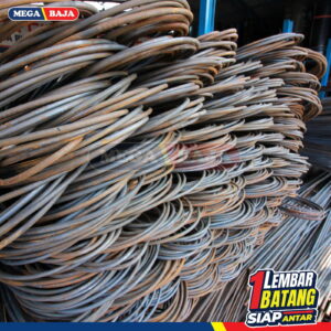 Besi Beton LS Polos 10 mm X 12 M | Tekuk TP 280