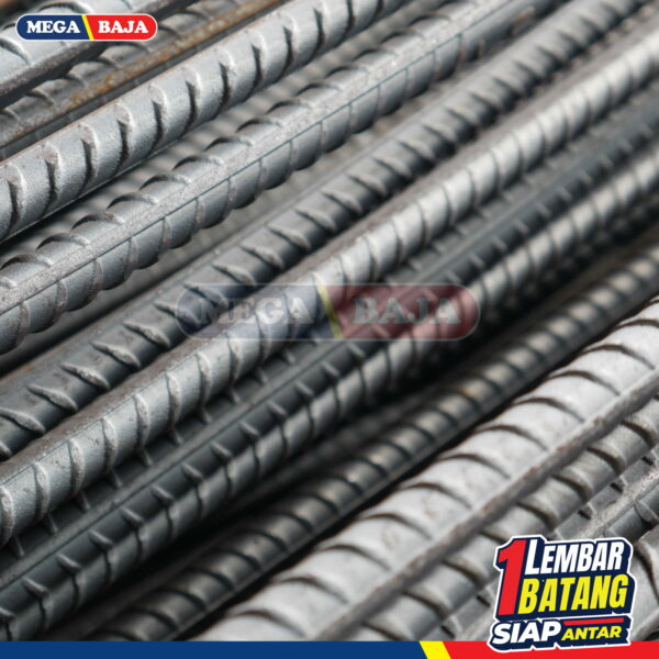 Besi Beton BPS Ulir 13 mm X 12 M | Tekuk TS 420