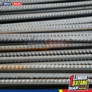 Besi Beton BPS Ulir 22 mm X 12 M | Lurus TS 420