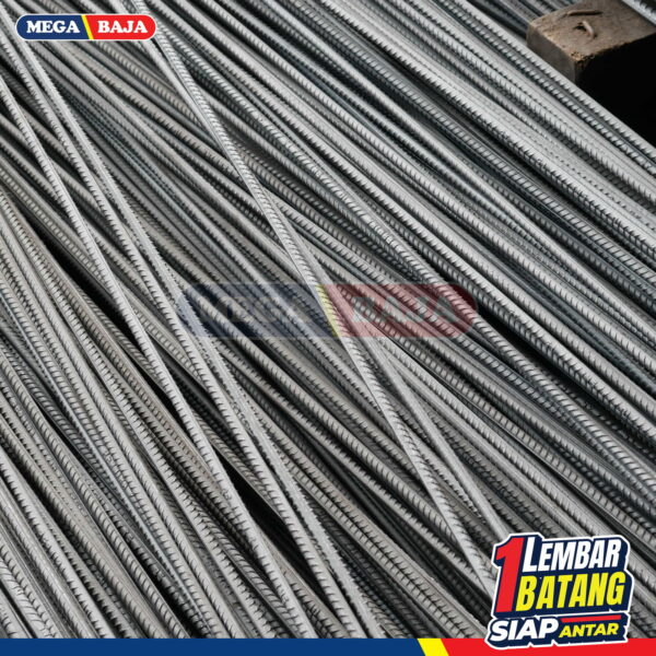 Besi Beton KS Ulir 16 mm X 12 M | Tekuk TS 280