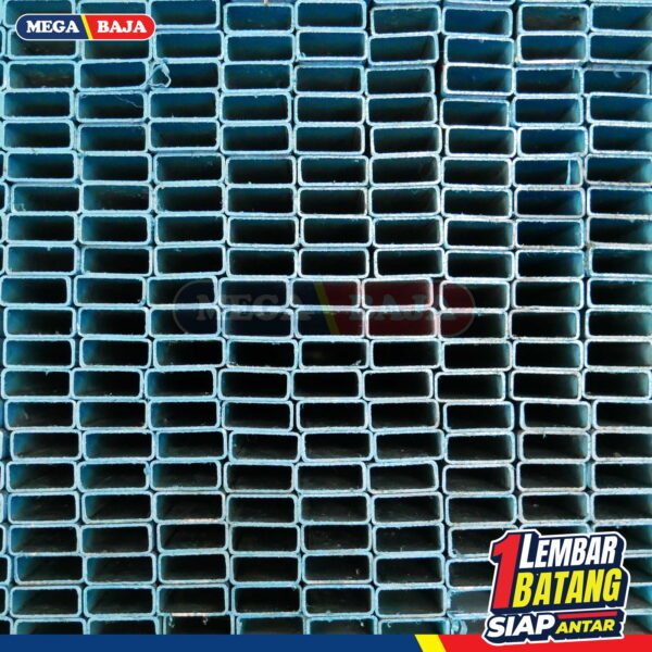 HOLLO GALVANIS SPINDO 35 X 35 X 6 GRADE BIRU MUDA