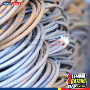 Besi Beton LS Ulir 10 mm X 12 M | Lurus TS 280