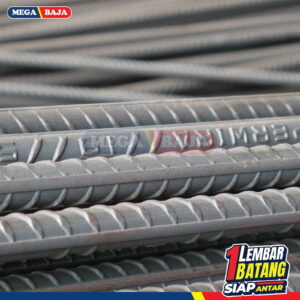 Besi Beton KS Ulir 32 mm X 12 M | Lurus TS 420