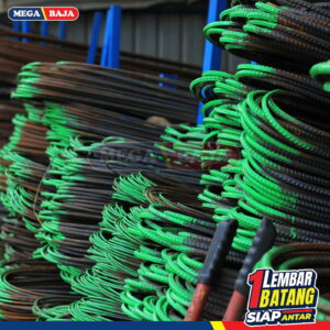 Besi Beton LS Ulir 10 mm X 12 M | Tekuk TS 280