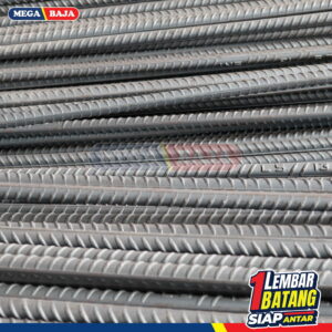 Besi Beton LS Ulir 16 mm X 12 M | Lurus TS 280