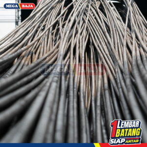Besi Beton LTS Polos 16 mm X 12 M | Tekuk TP 280