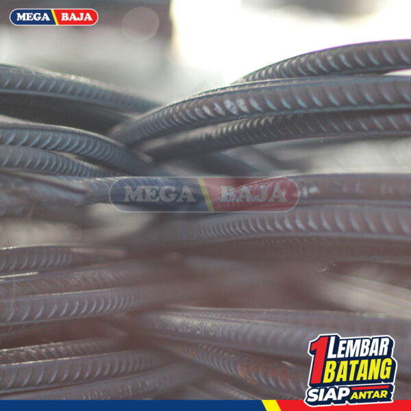 Besi Beton LS Ulir 22 mm X 12 M | Lurus TS 420