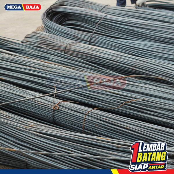 Besi Beton LTS Ulir 13 mm X 12 M | Tekuk TS 280
