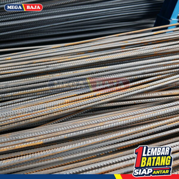 Besi Beton LTS Ulir 19 mm X 12 M | Tekuk TS 420
