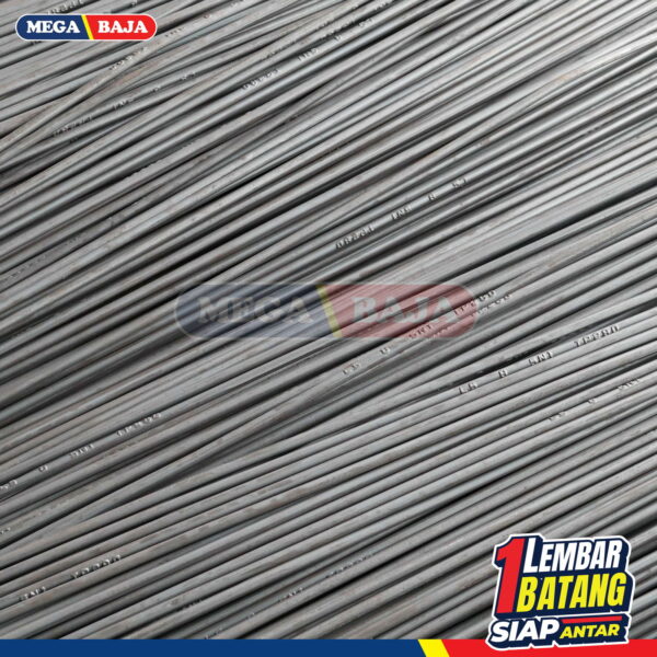 Besi Beton MS Polos 10 mm X 12 M | Tekuk TP 280
