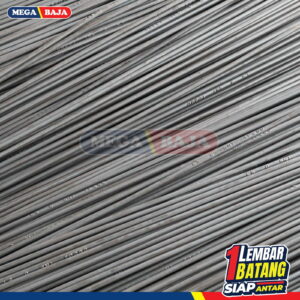 Besi Beton MS Polos 38 mm X 12 M | Lurus TP 280