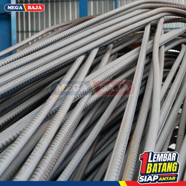 Besi Beton LTS Ulir 25 mm X 12 M | Lurus TS 280