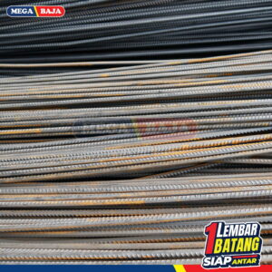 Besi Beton LTS Ulir 29 mm X 12 M | Lurus TS 280