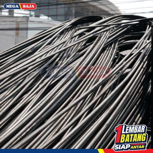 Besi Beton PSI Polos 36 mm X 12 M | Tekuk TP 280