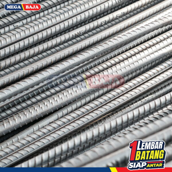 Besi Beton MS Ulir 13 x 12 M Tekuk TS 420