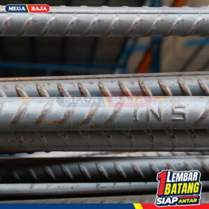 Besi Beton MS Ulir 22 mm X 12 M | Lurus TS 280