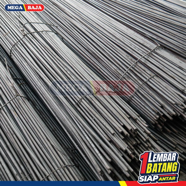 Besi Beton PSI Polos 38 mm X 12 M | Tekuk TP 280
