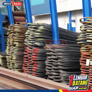 Besi Beton MS Ulir 22 mm X 12 M | Lurus TS 420