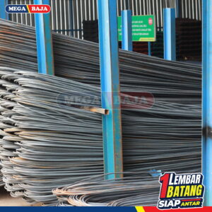 Besi Beton MS Ulir 22 mm X 12 M | Tekuk TS 280
