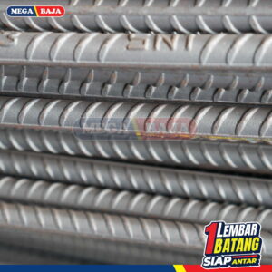 Besi Beton MS Ulir 36 mm X 12 M | Lurus TS 420