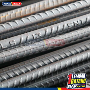 Besi Beton MS Ulir 8 mm X 12 M | Lurus TS 280