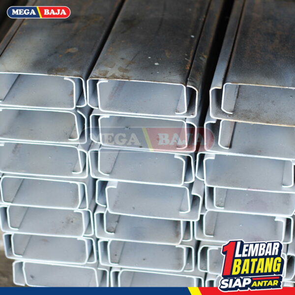 CNP Besi 125 mm x 33 mm x 6000 mm | Grade Hijau Muda