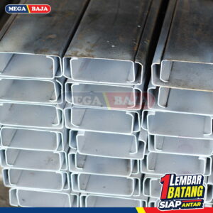 CNP Besi 125 mm x 50 mm x 6000 mm | Grade Hijau Apel