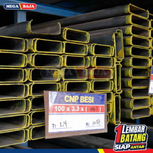 CNP Besi 125 mm x 50 mm x 6000 mm | Grade Hijau Muda