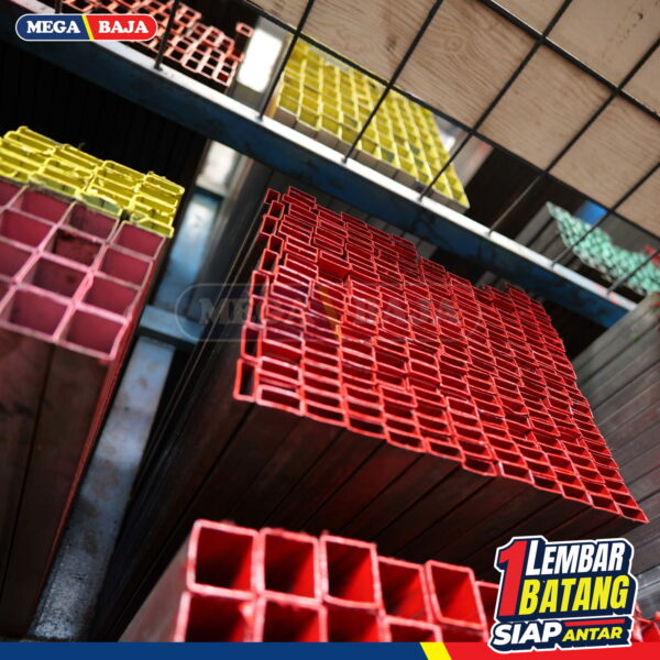 Hollo Hitam 125 mm X 125 mm X 6.000 mm | Grade Orange