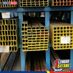 Hollo Hitam 15 mm X 30 mm X 6.000 mm | Grade Pink