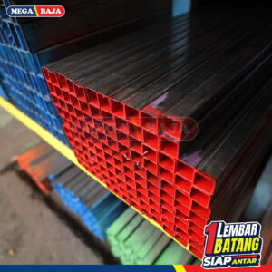 Hollo Hitam 15 mm X 35 mm X 6.000 mm | Grade Putih