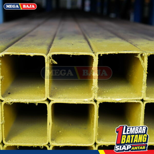 Hollo Hitam 15 mm X 35 mm X 6.000 mm | Grade Ungu