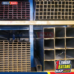 Hollo Hitam 15 mm X 35 mm X 6.000 mm | Grade Kuning