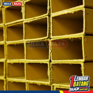 Hollo Hitam 17 mm X 37 mm X 6.000 mm | Grade Kuning