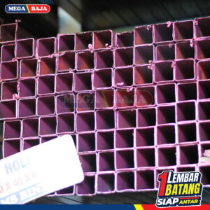 Hollo Hitam 20 x 20 x 6 Grade Biru