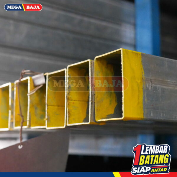 Hollo Galvanis 20 x 20 x 6 Grade Kuning