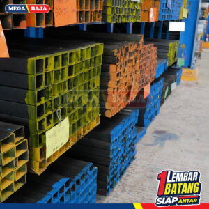 Hollo Galvanis 25 x 25 x 6 Grade Kuning
