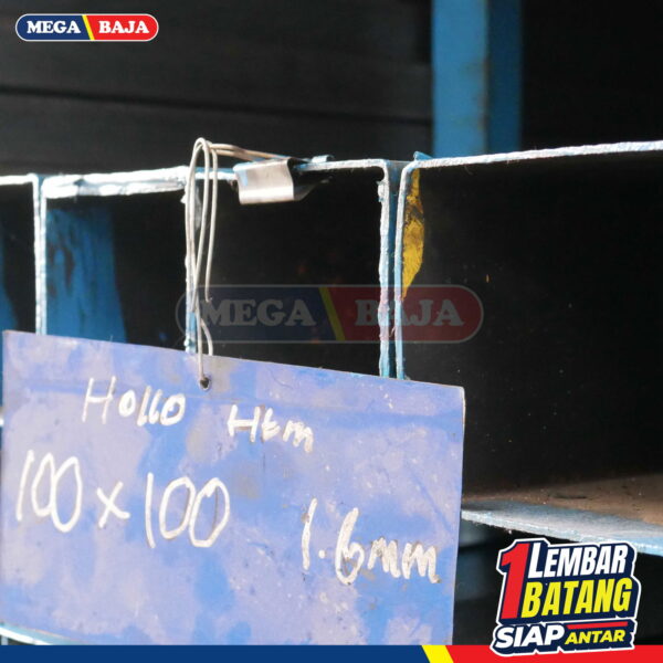 Hollo Galvanis 30 mm X 30 mm X 6.000 mm | 2,70 mm