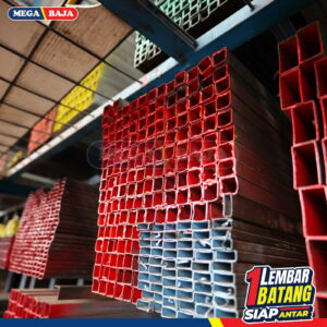 Hollo Hitam 200 mm X 200 mm X 6.000 mm | 3,70 mm