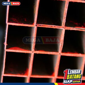 Hollo Hitam 200 mm X 200 mm X 6.000 mm | 6,00 mm